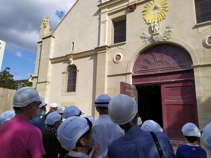 Journées européennes du patrimoine 2021 - © Ville de Sceaux - Visite de l'église Saint-Jean-Baptiste