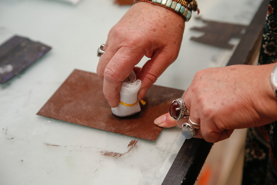 La Tarlatane, atelier des gravure - Octobre 2021 - © Antonio Borga