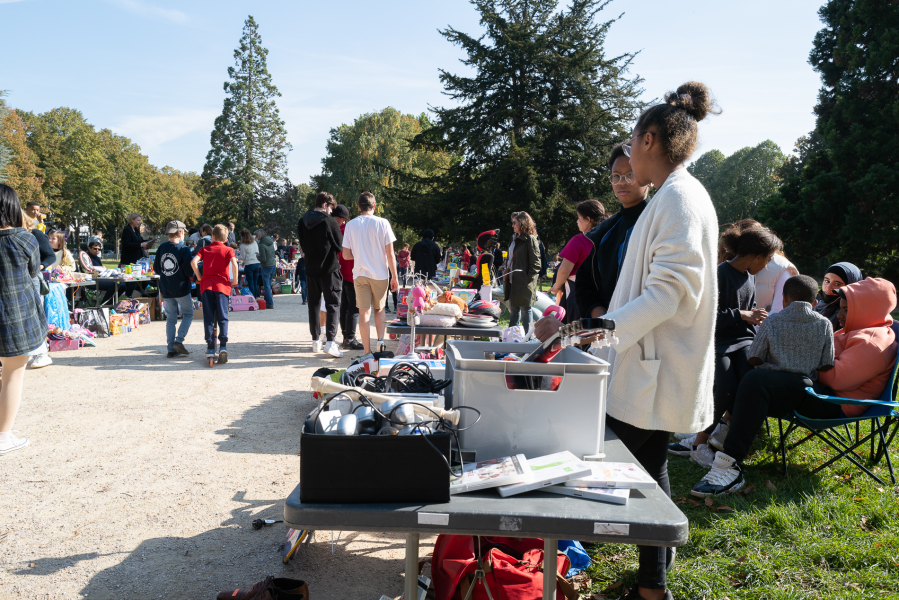 Vide-grenier des jeunes 2021 - © Ville de Sceaux